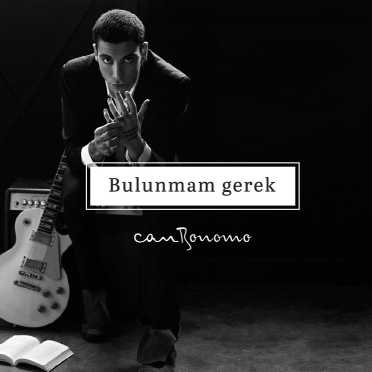 Official cover art for Can Bonomo's third studio album "Bulunmam Gerek"