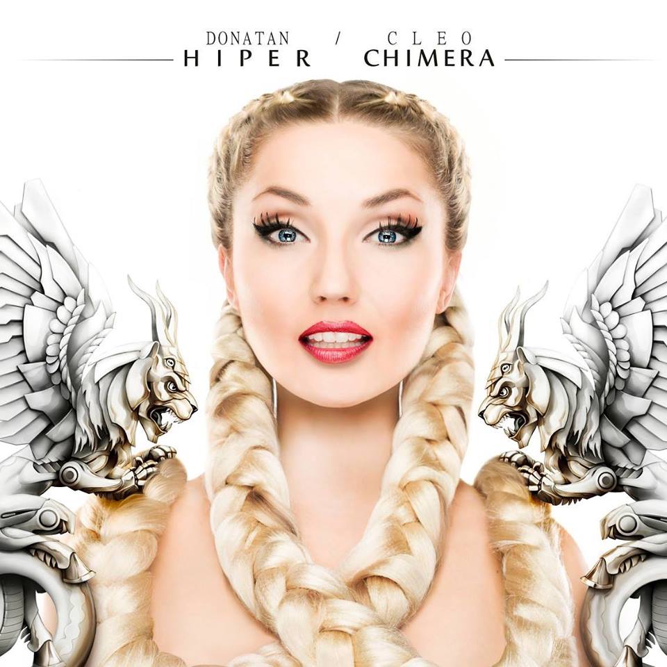 Cover art of Donatan & Cleo's upcoming album "Hiper / Chimera". The album inlcudes their current single Ten Czas