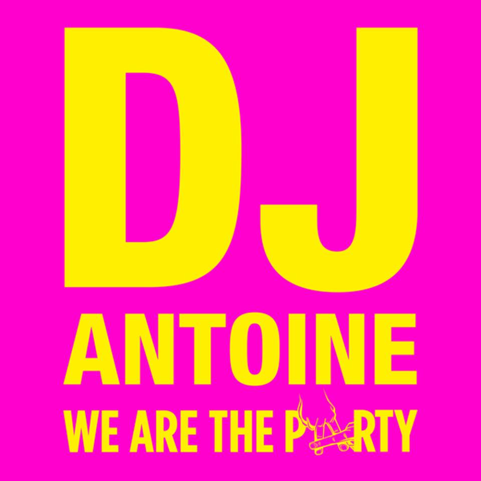 Cover art of DJ Antoine's latest album "We Are The Party"