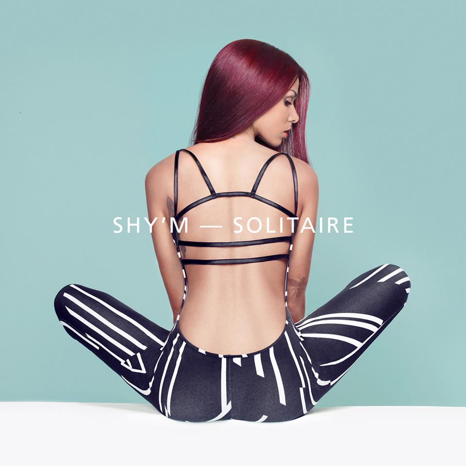 Cover art of the new album "Solitaire" by Shy'm