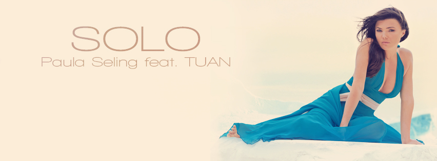 Promotion picture for Paula Seling's new single "Solo (feat. Tuan)"
