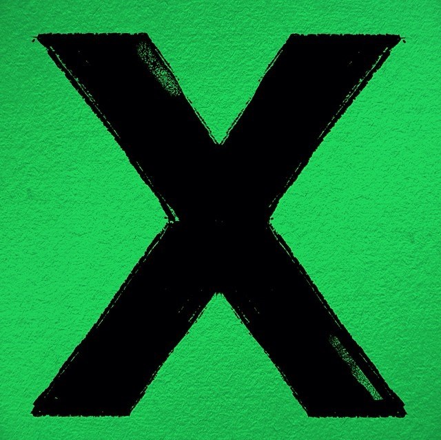 Cover art of Ed Sheeran's latest album "X" which includes "Thinking Out Loud".